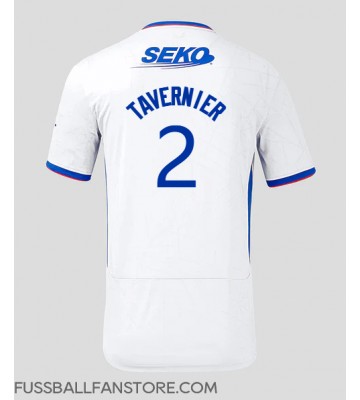 Rangers James Tavernier #2 Replik Auswärtstrikot 2024-25 Kurzarm